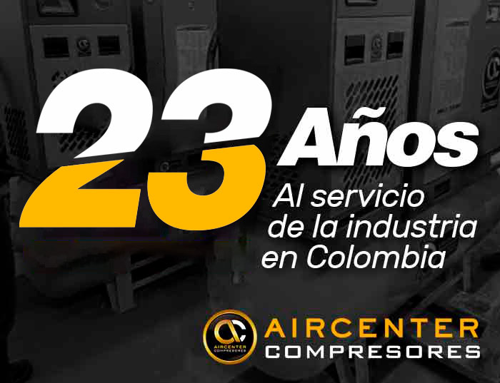 air center 23 años distribuidor de compresores